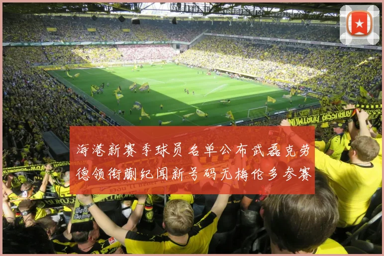 海港新赛季球员名单公布武磊克劳德领衔蒯纪闻新号码无梅伦多参赛
